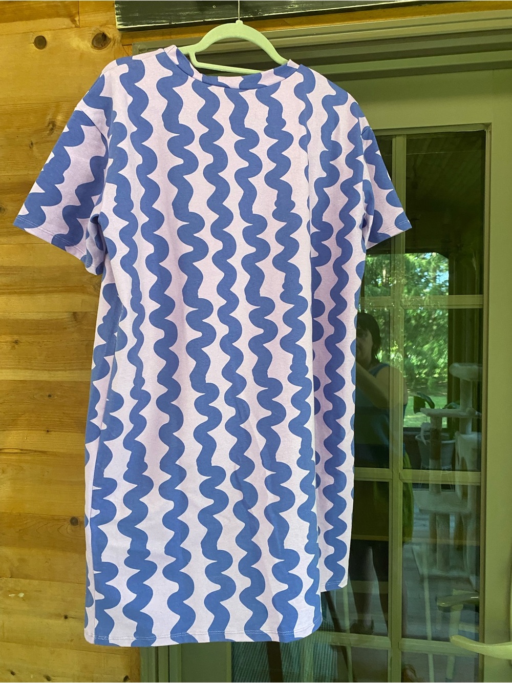 Tee Dress in Squiggle - Picture 3 of 6